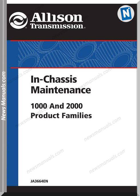 Allison 1000 2000 Product Families In Chassis Maintenance