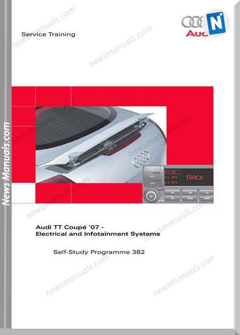 Audi Ssp 382 Audi Tt Coup 07 Electrical Systems