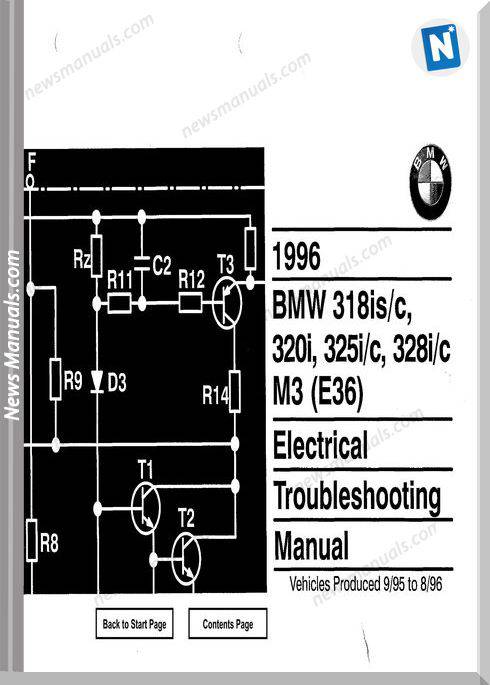 Bmw 318Is C 320I 325I C 328I C 1996 Troubles Manual