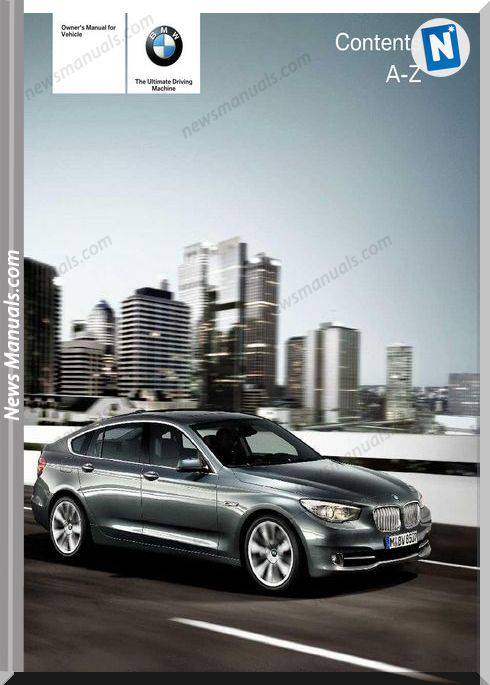 Bmw 5Gt Series 2011 Owners Manual