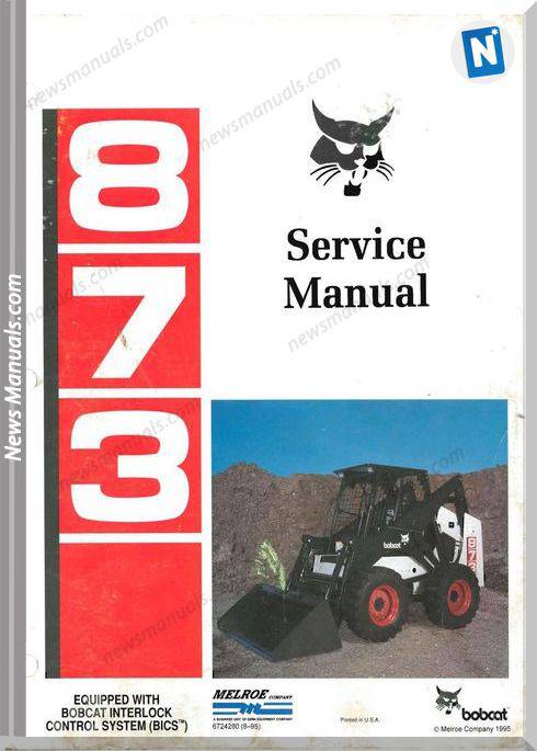Bobcat 873 Repair Manual