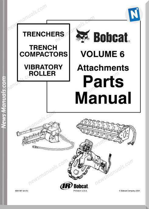 Bobcat Trench Compactor Part Catalog