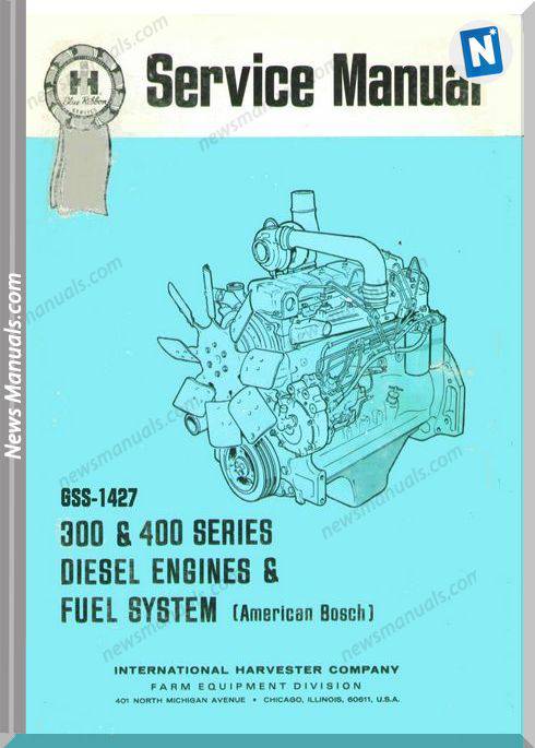 Bosch American 300 400 Series Engine Service Manual