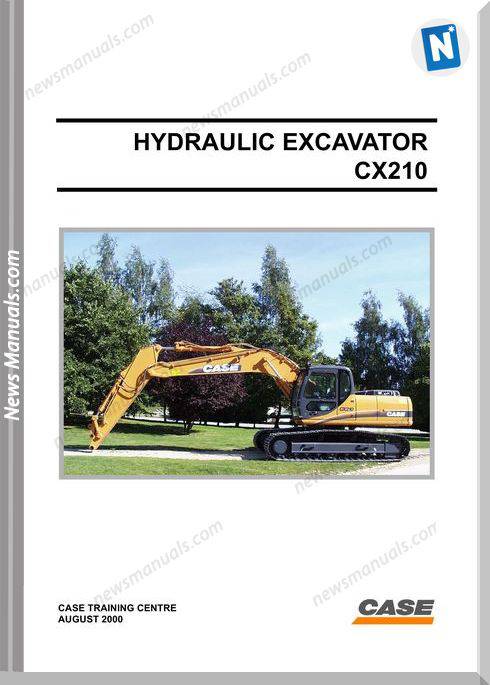 Case Hydraulic Excavators Cx210 Shop Manual