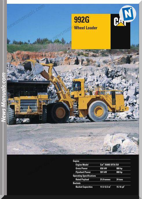 Cat 992G Technical Specifications
