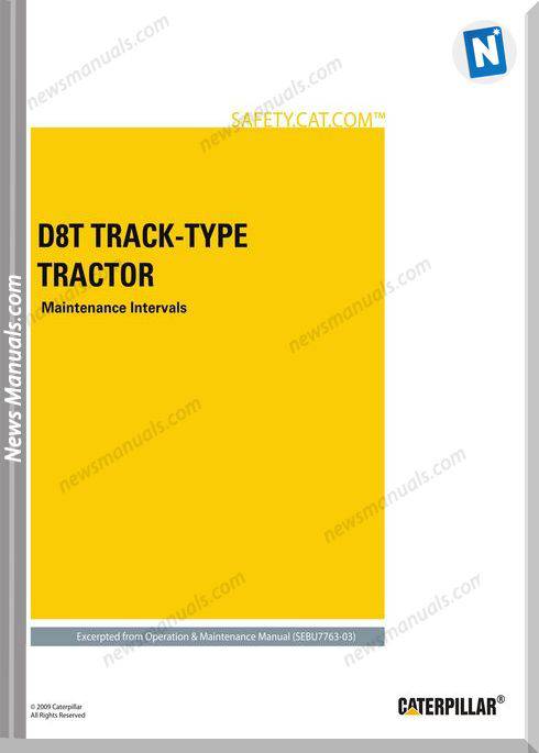 Cat D8T Technical Specifications