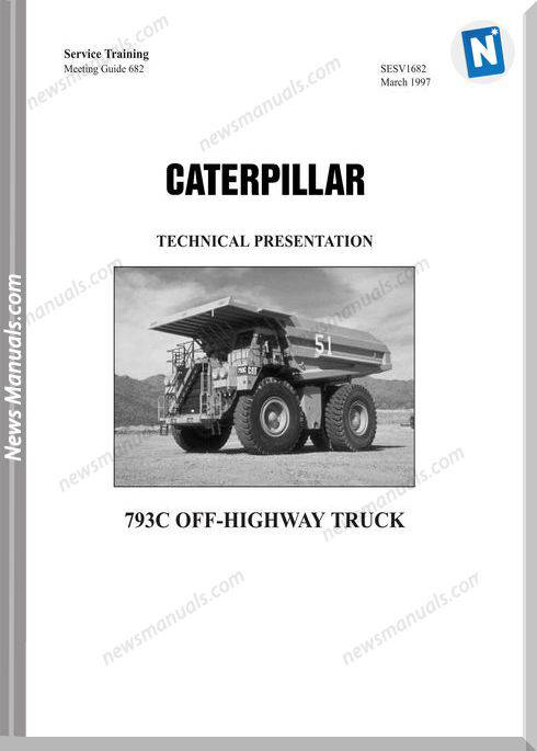 Caterpillar 793C Manual Servicio