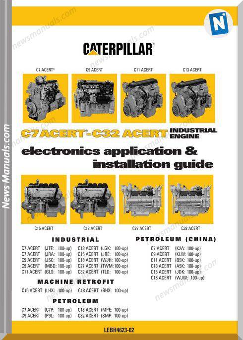 Caterpillar C7 C32Acert Industrial Engine