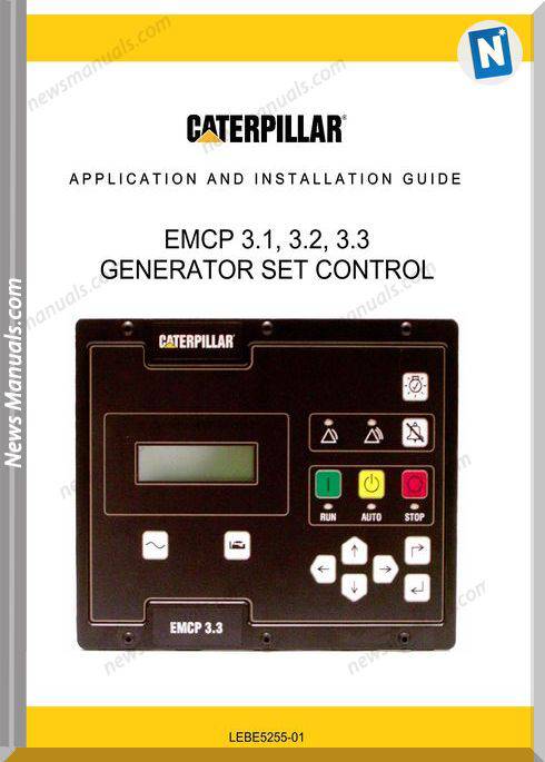 Caterpillar Emcp 3.1,3.2,3.3 Generator Control Installation