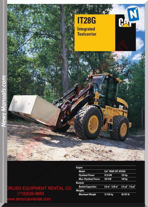 Caterpillar It28G Technical Specifications