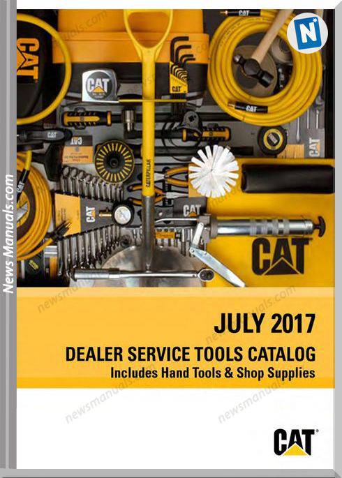 Caterpillar July 2017 Dealer Service Tools Catalog