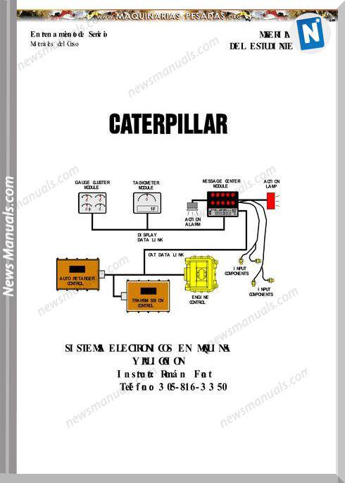 Caterpillar Machine Course And Electrical Systems