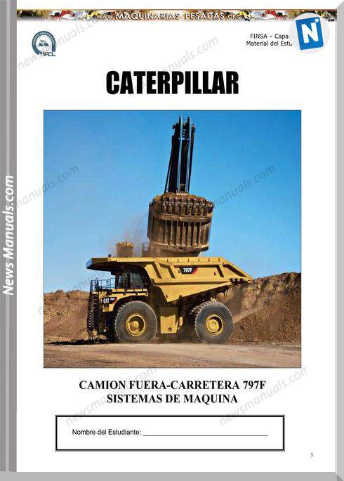 Caterpillar Mini Truck 797F Service Manual