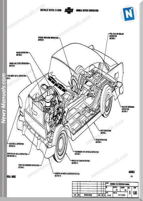 Chevrolet Assembly Manual Model Year 1955
