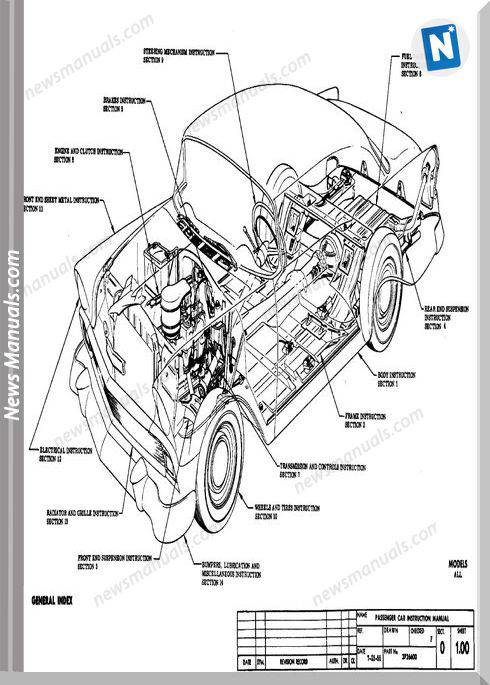 Chevrolet Assembly Manual Model Year 1956