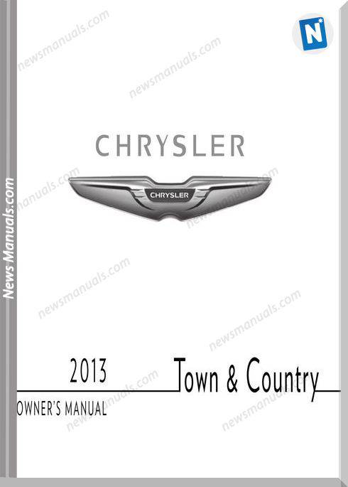 Chrysler Town And Country 2013 Owners Manual