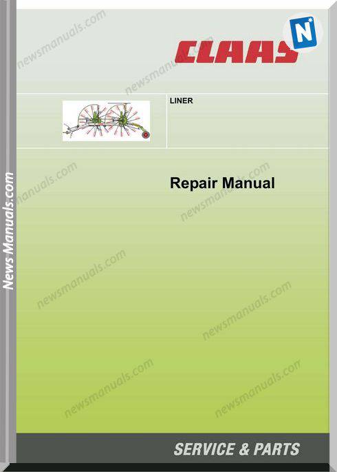 Claas Liner Series English Language Repair Manual