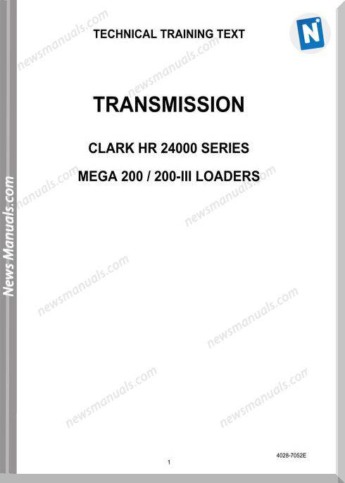 Clark Hr 24000 Series Powershift Training