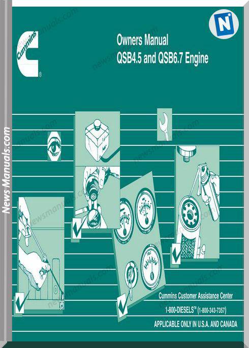 Cummins Qsb45 Qsb67 Engine Owners Manual