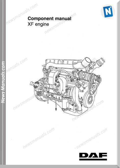 Daf Xf Engine Repair Manual Dw13208402