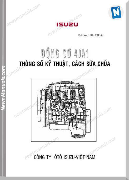 Dco Isuzu 4Jb1T Engine Repair Manual