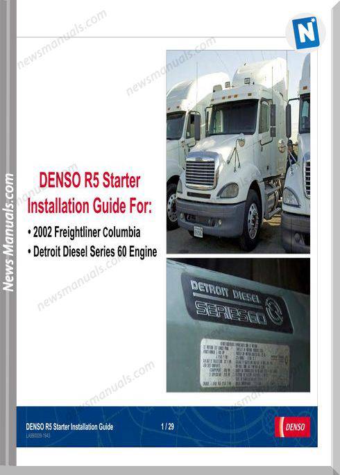 Detroit Diesel Series 60 Starter Installation Guide