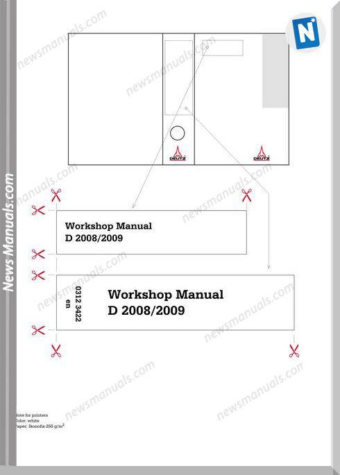 Deutz 2008 2009 Workshop Manual