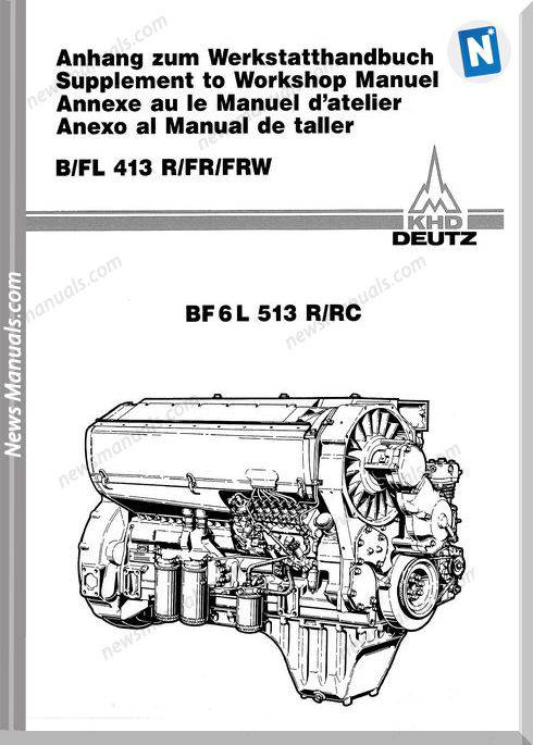 Deutz Bfl 513 Diesel Engine Shop Manual