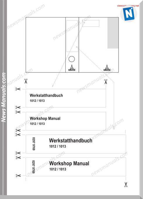 Deutz Bfm 1012 1013 Workshop Manual