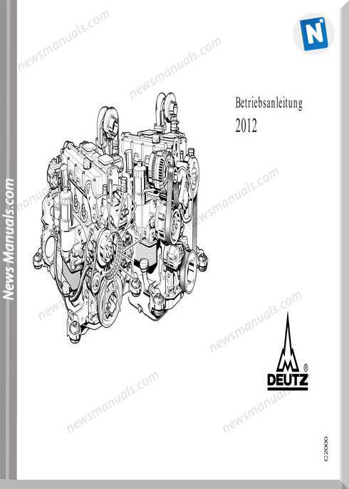 Deutz Engine Betriebsanleitung 2012