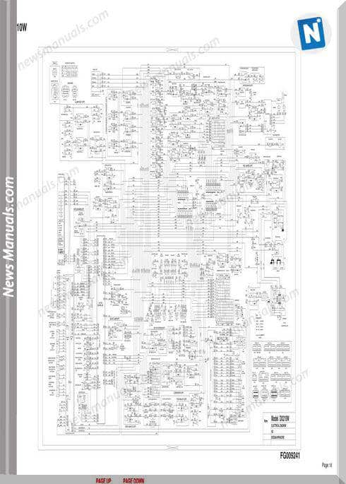 Doosan Dx210W Electrical Diagram