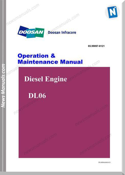 Doosan Engine Dl06C Operation Maintenance Manual