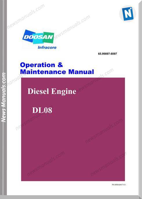 Doosan Engine Dl08 Operation Maintenance Manual