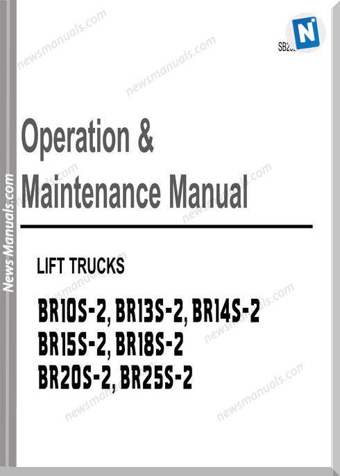 Doosan Lift Truck Br10S Br13S Br25S Maintenance Manual