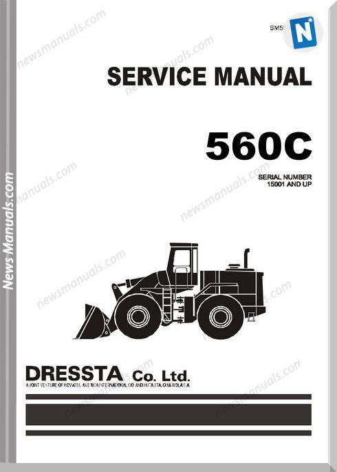 Dressta Wheel Loaders 560C English Service Manuals