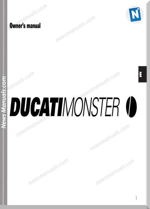 Ducati Monster 02 Owners Manual General