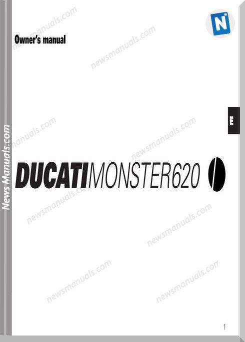 Ducati Monster 620 Owners Manual