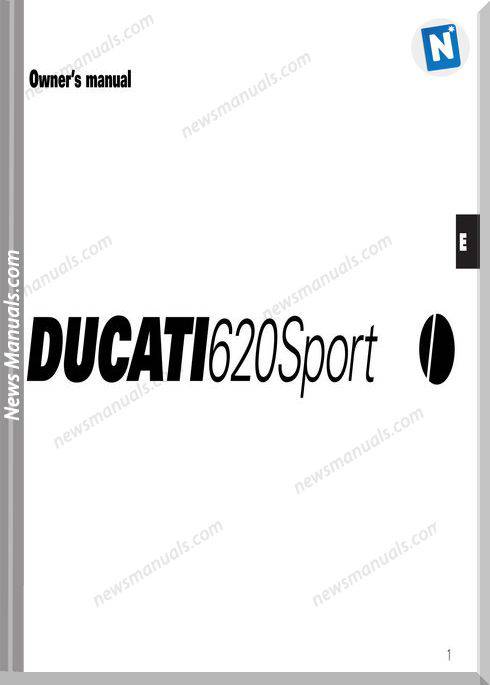 Ducati Monster 620Sport Owners Manual