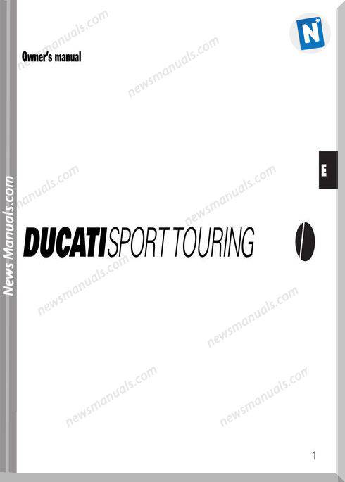 Ducati Sporttouring 00 Owners Manual