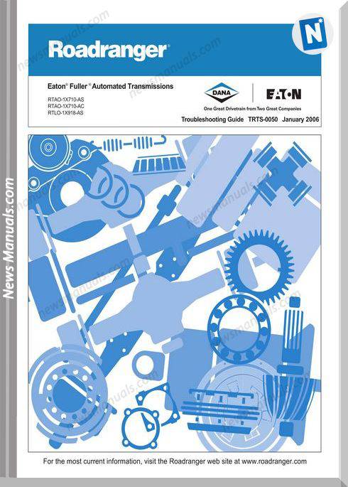 Eaton Autoshift Autoselect Trts-0050 Repair Manual