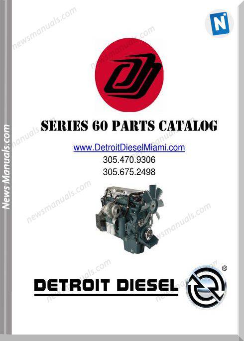 Engine Detroit S60 (11.1L 12.7L) Part Catalog