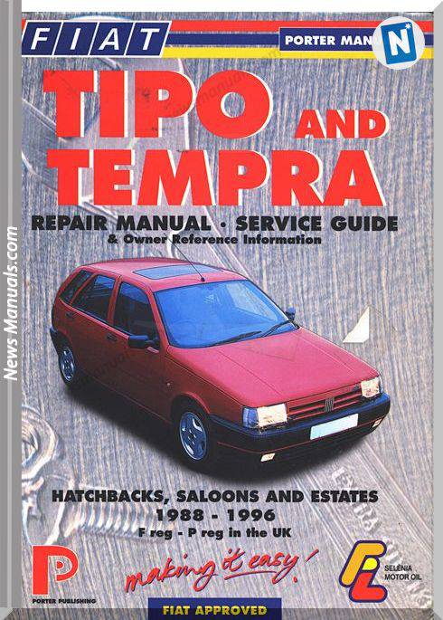 Fiat 42 Tipo Tempra Repair Manual 1988 1996