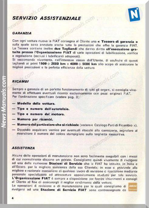 thumbnail interactive-video image 1 of Genuine Fiat Service History Warranty Book – New OEM For All Models 1 of 2