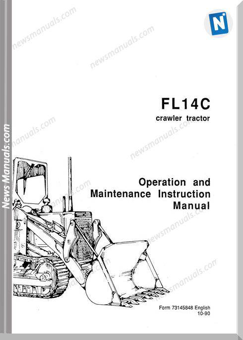 Fiat Allis Crawler D Loader Fd5, Fl5 Maintenance Manual
