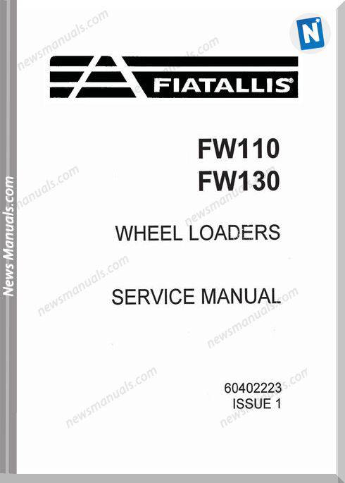 Fiat Allis Fw 110 130 Service Manual