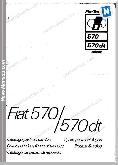 Fiat Serie 570 570Dt Parts Catalog French Language