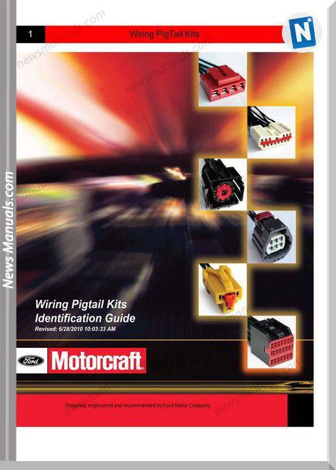 Ford Connector 2010 Wiring Pig Tail Kits Catalog Guide