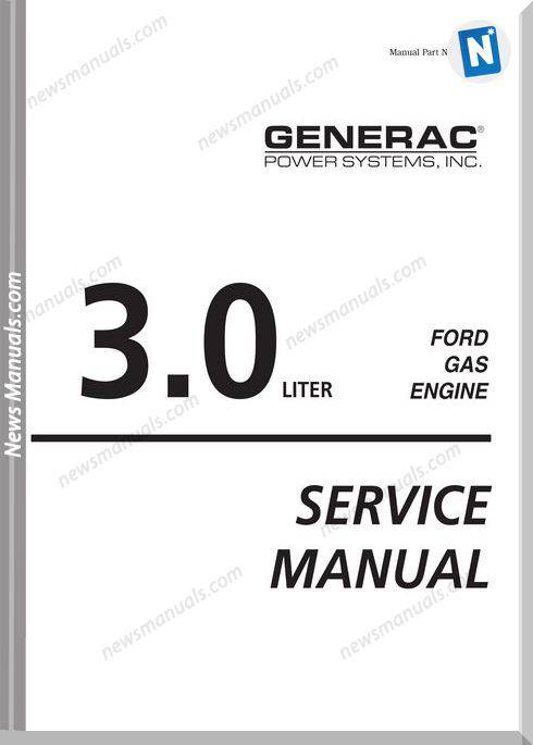 Ford Generic 3 0L Service Manual