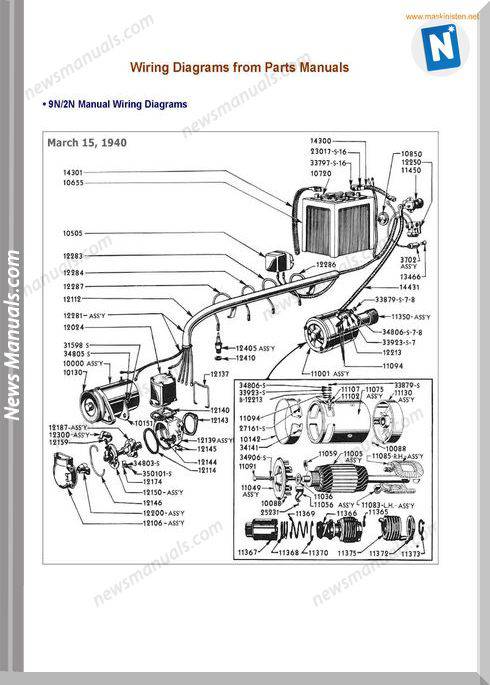 Ford Tractor Wiring Diagram / Wiring Diagrams 1969 Ford 2000 Tractor
