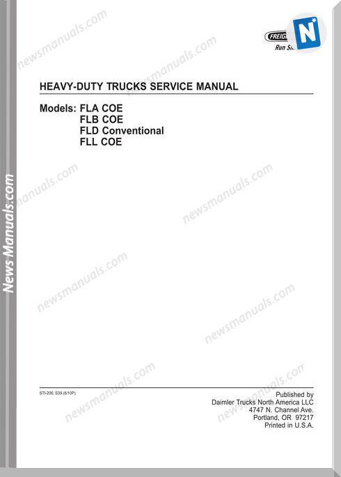 Freightliner Heavy-Duty Trucks Service Manual